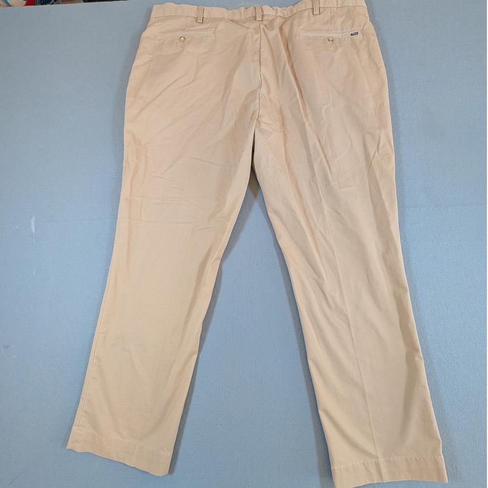 Polo Ralph Lauren Chino Pants Mens 44x30 Classic Fit Khaki Slacks - Picture 3 of 7